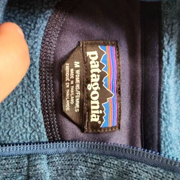 Patagonia Performance Better Sweater  Hoody in Big Sur Blue sz Medium - Picture 5 of 5